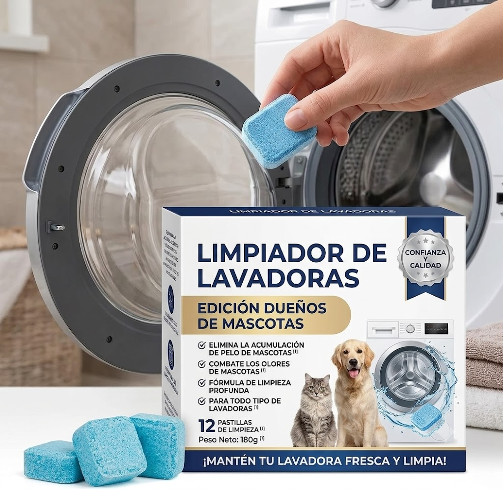 limpiador de lavadoras especificos para mascotas