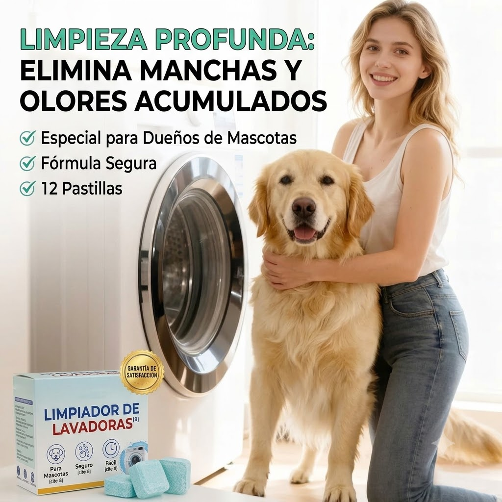 limpiador de lavadoras especificos para mascotas